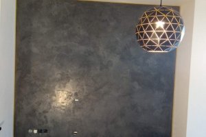 Antická zemina - vyzrálá sádra colorovaná v materiálu